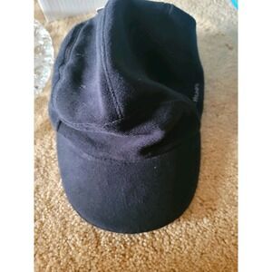 Trailheads Fleece Hat Womens Black One Size Ponytail Cap - EUC‎